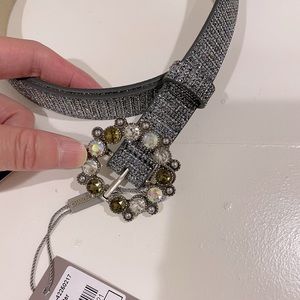 Charles & Keith Embellished Buckle Belt